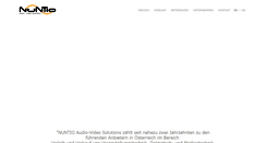 Desktop Screenshot of nuntio.at